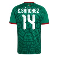 Meksiko Erick Sanchez #14 Kotipaita MM-kisat 2026 Lyhythihainen
